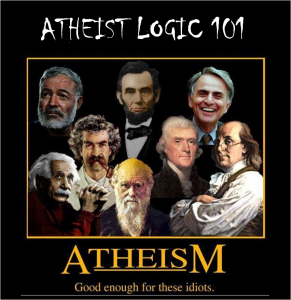 atheist-logic-101