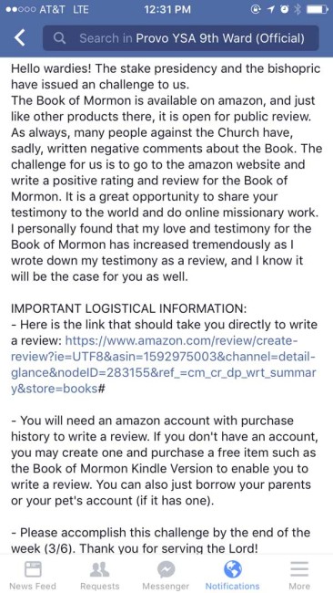 book of mormon
