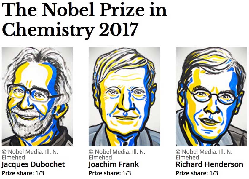 2017 nobel prize chemistry