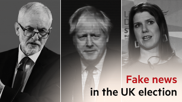fake news in the UK election