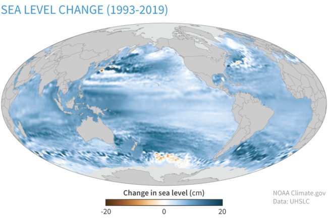 AMS has published the latest, 30th, edition of the peer-reviewed "State of the Planet". The relentless upward tick of warming continues.